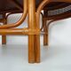 Vintage rattan and wicker coffee table, rattan end table, rattan coffee table.