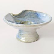 Pair of ceramic candle holders, West German, Till Sudeck, 1960s.