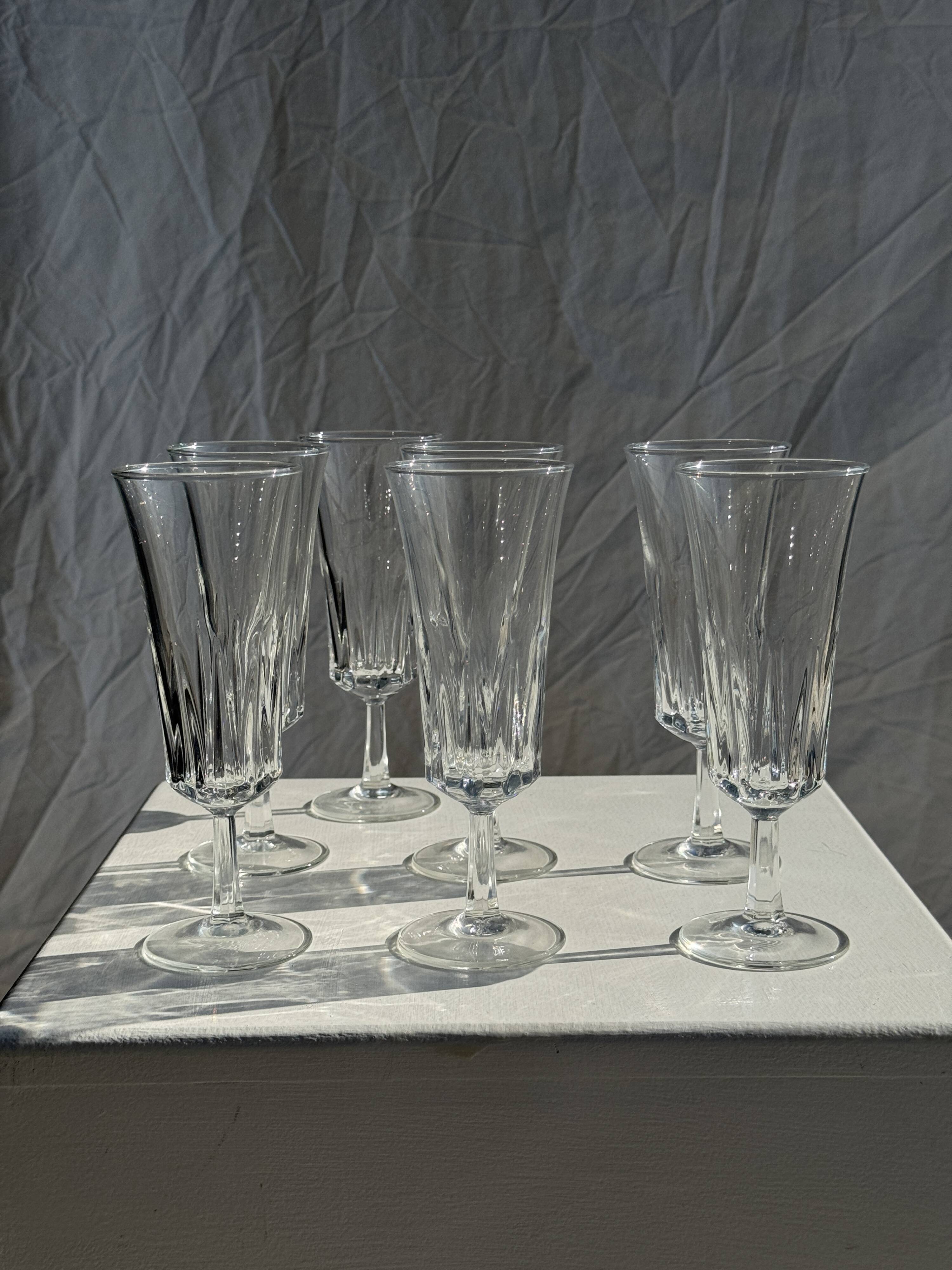 7 classic champagne flutes