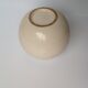 Vase boule céramique craquelée