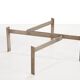 Square Coffee Table with Slate Top Designed by Rob Parry
