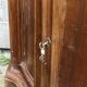 Pair of Louis XV style curved corner cabinets