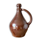 Glazed earth jar