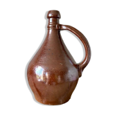 Glazed earth jar