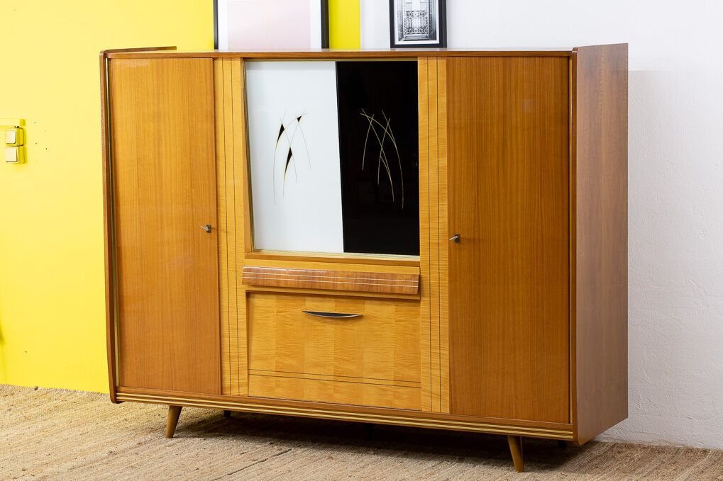 Vintage Scandinavian wardrobe – 199 cm