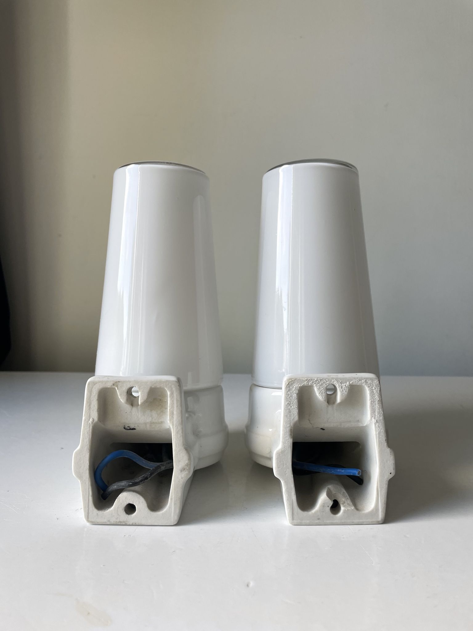 2 Swedish ifo Bernadotte designed bathroom lights