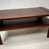 Art Deco coffee table in mahogany and veneer 20th century