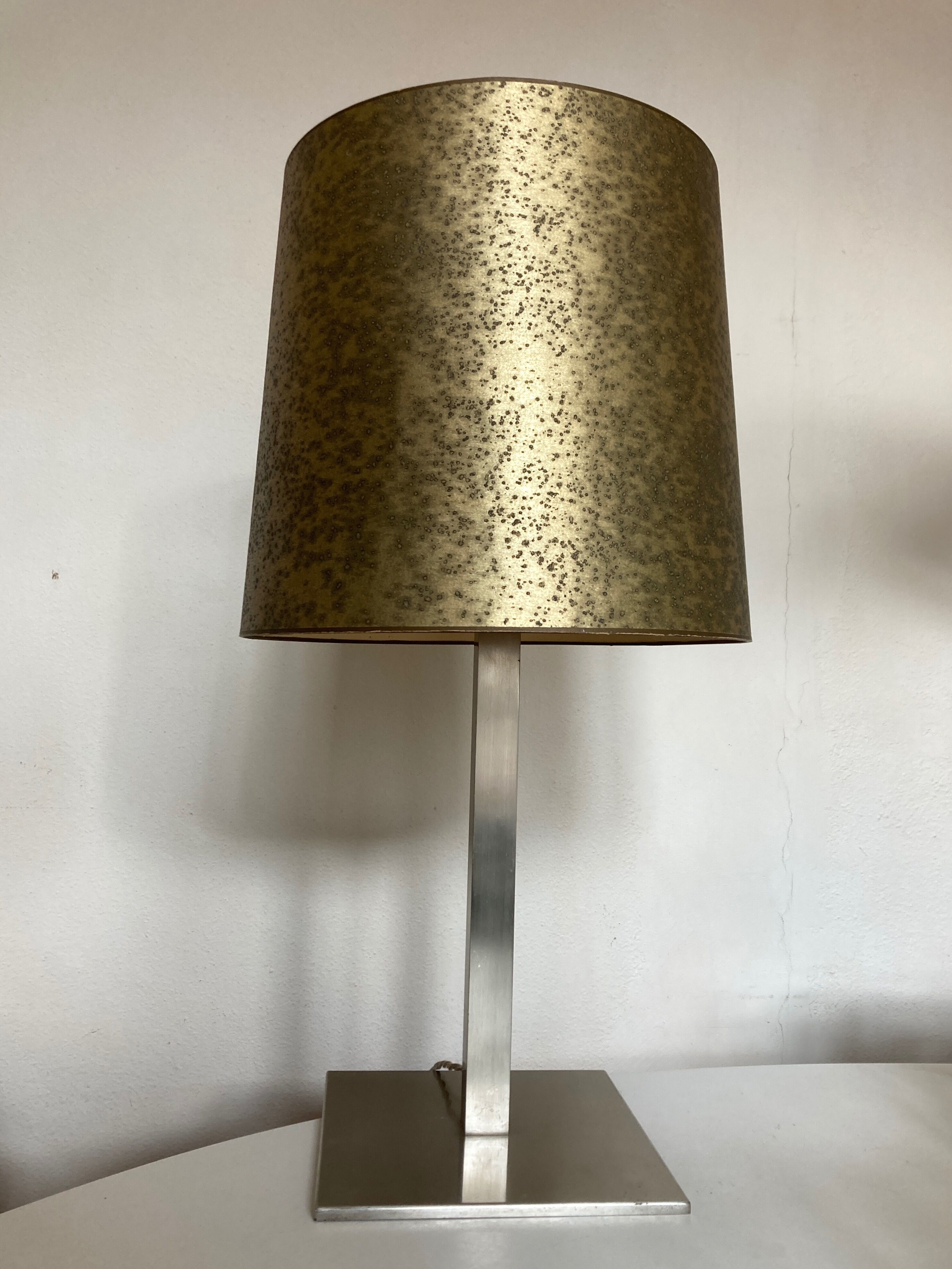 XXL living room lamp in design steel 1970