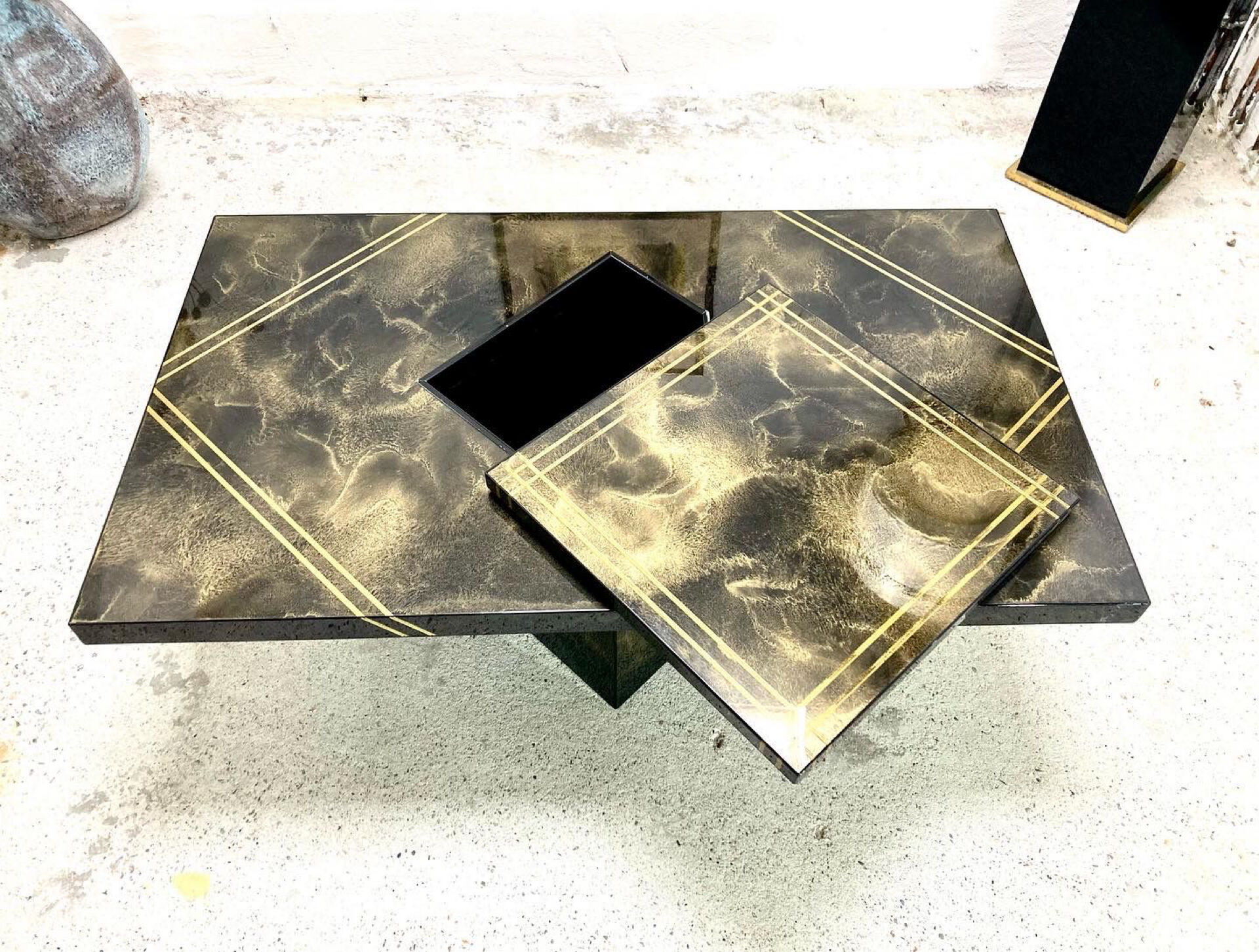 Table bar attribuée à Guy Lefèvre, pour Ligne Roset, 70s