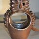 Sculpture/Owl Lantern ceramic 1950s