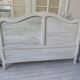Old headboard of 160 Louis XV style