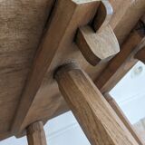 Pair of Alsatian oak chairs