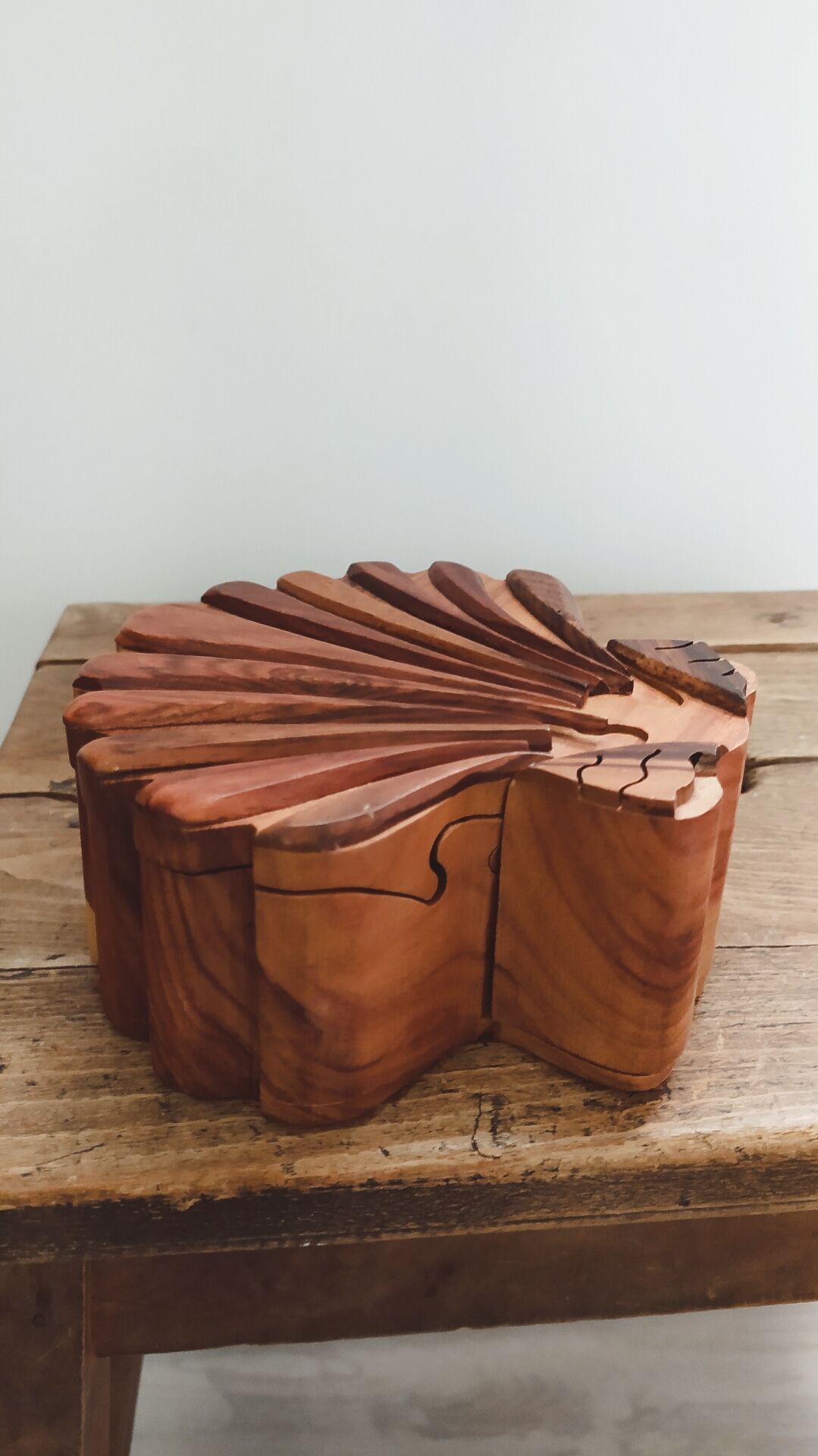 Coffret, boîte à bijoux en bois 