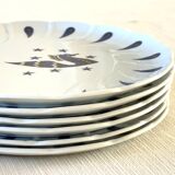 6 Bernardaud plates for Air France