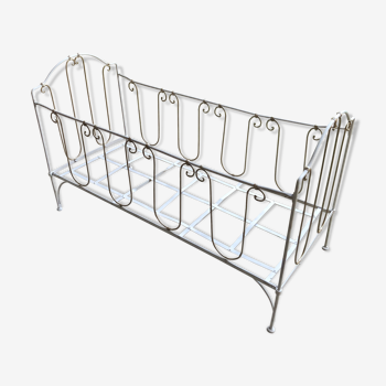 Redesigned wrought iron bed