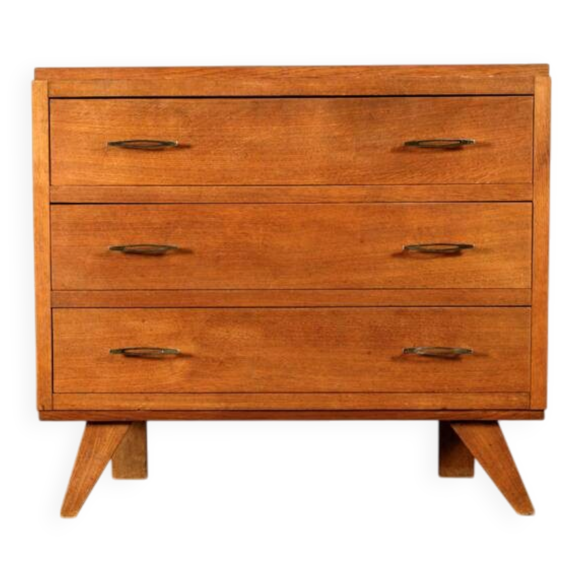 Compass leg chest of drawers