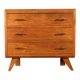 Compass leg chest of drawers