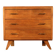 Compass leg chest of drawers