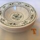 Six Royal Doulton Provençal soup plates
