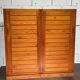 Vintage wardrobes by Pierre Gautier Delaye from the 1950s.