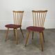 Pair of Baumann Menuet chairs from the 60s