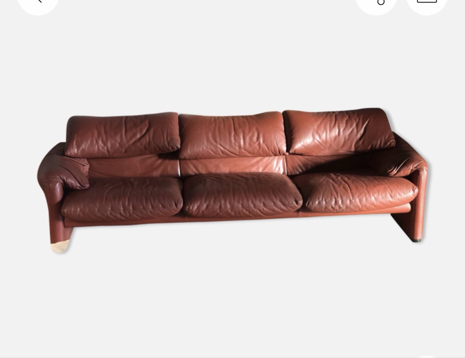 Canapé cassina Modèle Maralunga