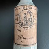 RARE Mercury stoneware pharmacy bottle