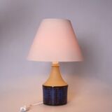 Søholm blue earthenware table lamp 3046