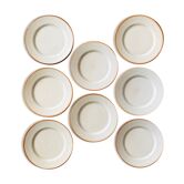 Ensemble de 8 assiettes à dessert Tulowice