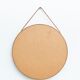 Round mirror by Uno & Östen Kristiansson for Luxus, 1950s