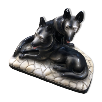 ceramic dog