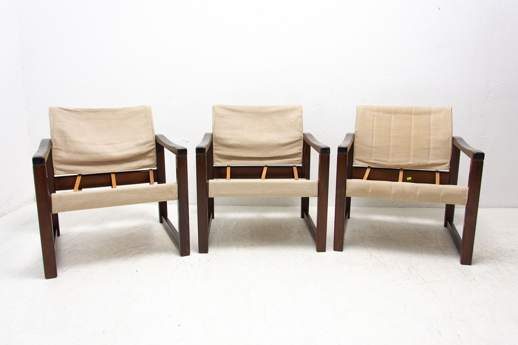 Safari Chairs by Karin Mobring, 1980s, set of 3
