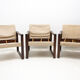 Safari Chairs by Karin Mobring, 1980s, set of 3