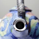 Terracotta teapot, US studio, 1950-1970 era, David Constantine White.