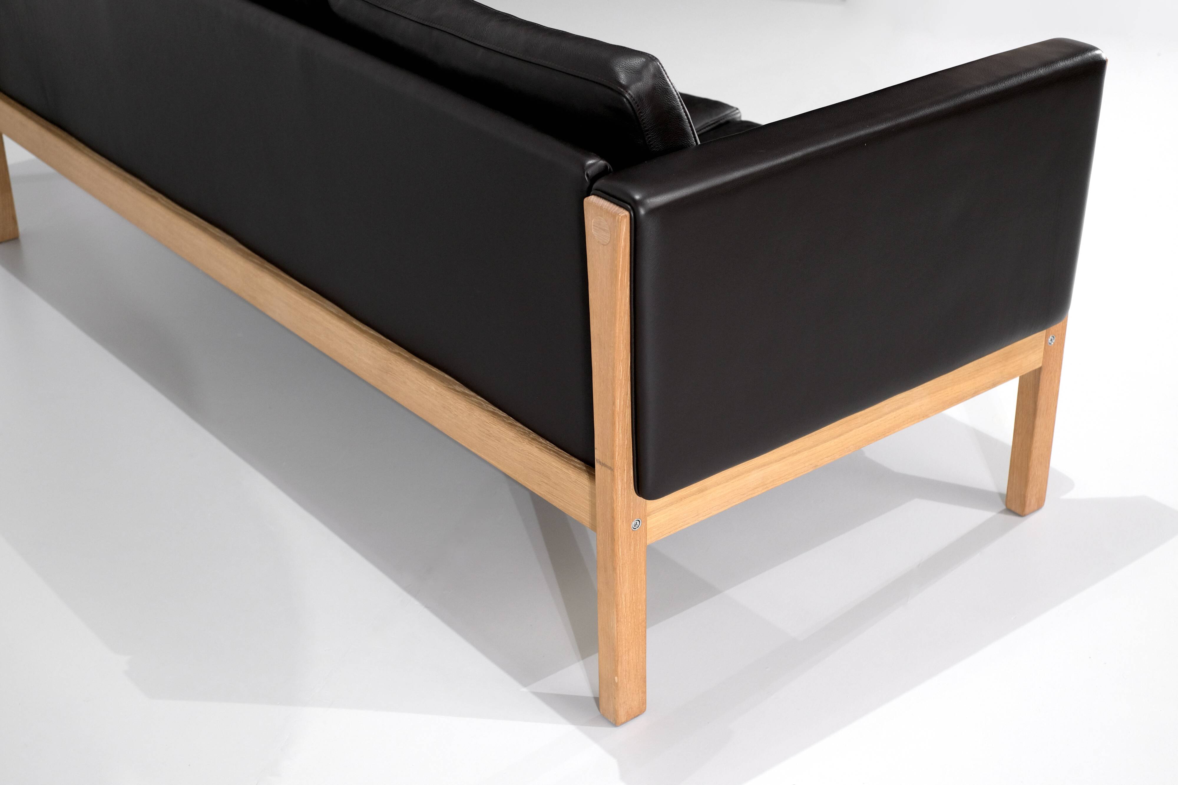 Canapé CH163 by Hans J. Wegner pour Carl Hansen & Son, Danemark 1965