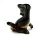 Vintage Jichokera Bechyně Cat Figure, 1960s