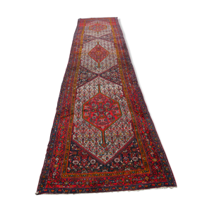 tapis persan ancien fait - couloir