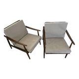 Pair of Scandinavian armchairs