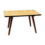 Formica coffee table, compass legs