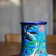 Paire de vases en emaux de longwy