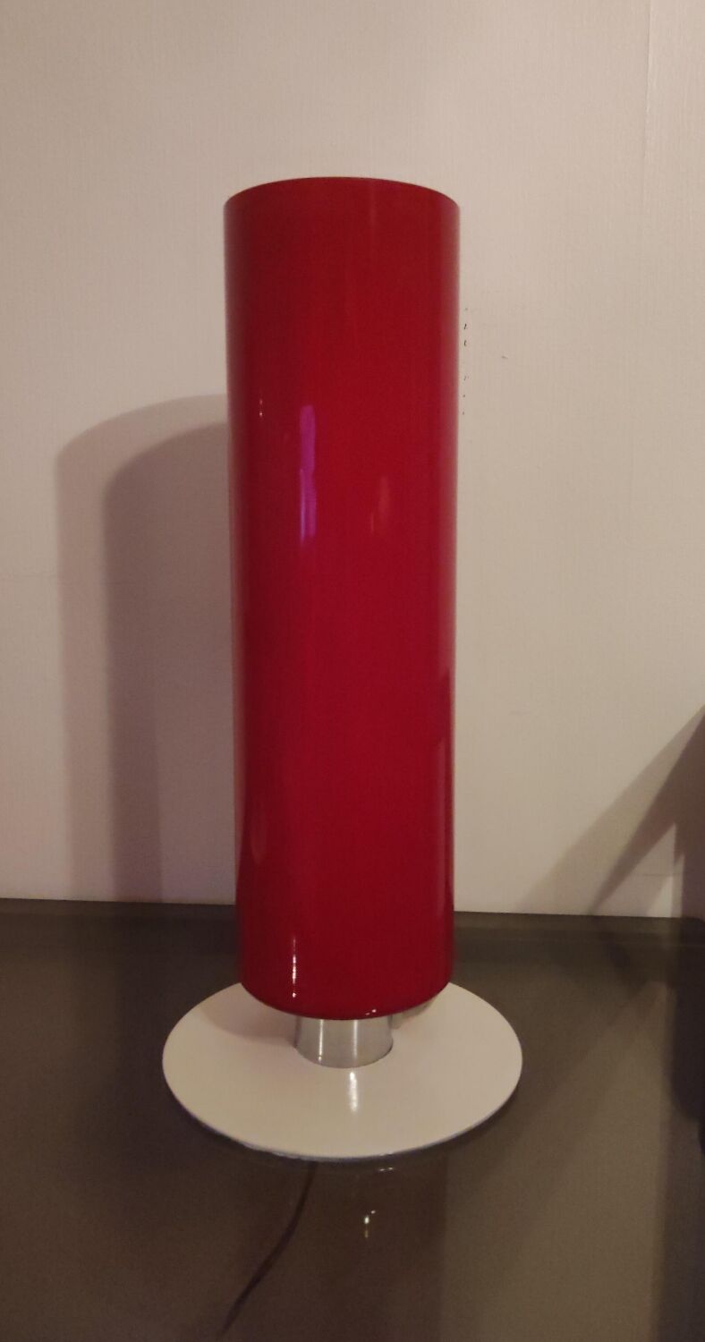 Massive red lamp 1990