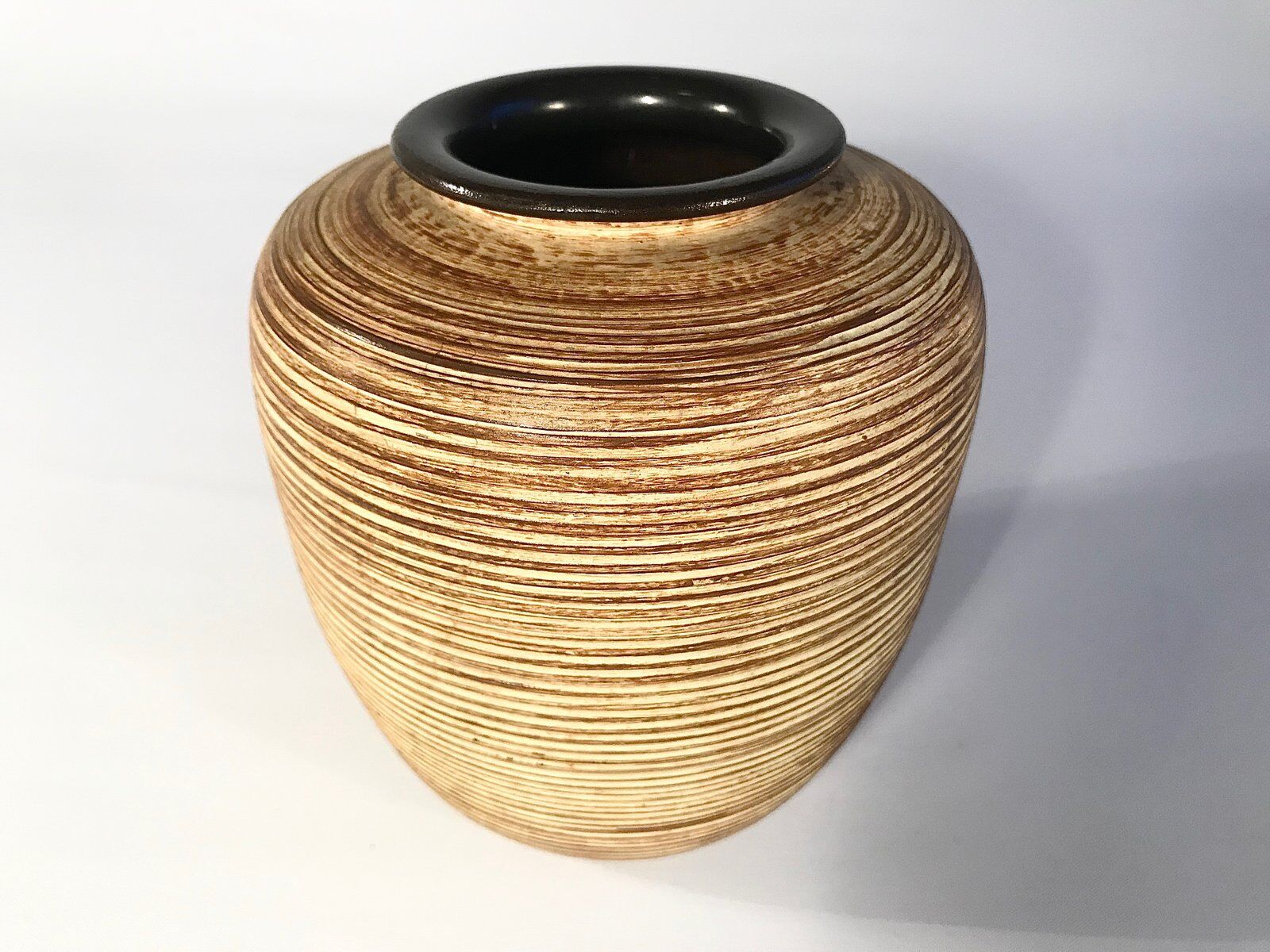 German ceramic art vase from Höhr Grenzhausen, 1950s