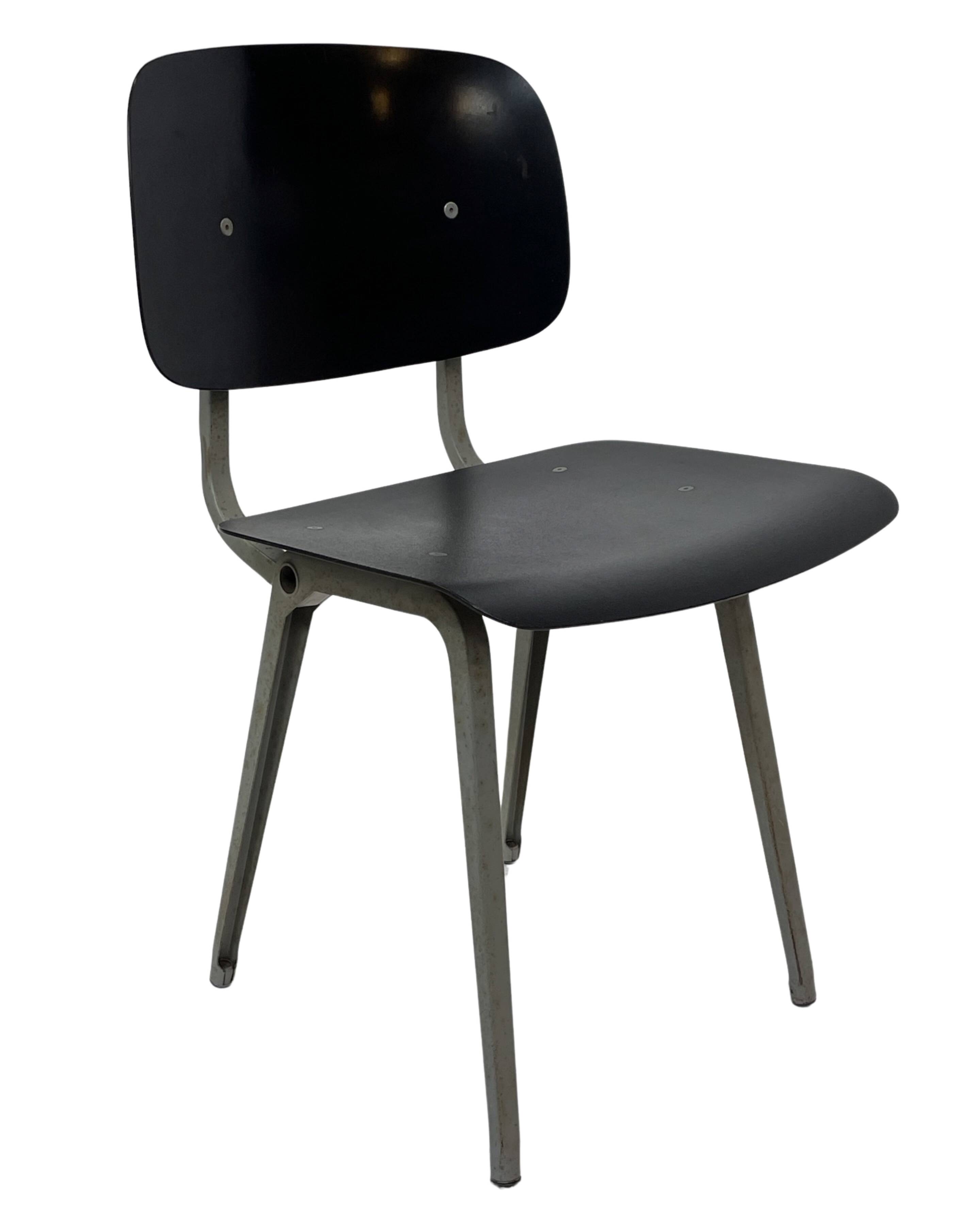 Vintage Friso Kramer Revolt chair for Ahrend de Cirkel 1960