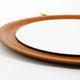 Rare Mid Century Modern teak wall mirror by ARY Fanerprodukter Nybro Sweden