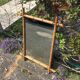 Vintage bamboo mirror 61x79cm