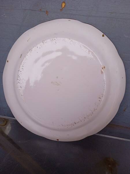 Assiette faience au chinois Les Islettes XVIIIem