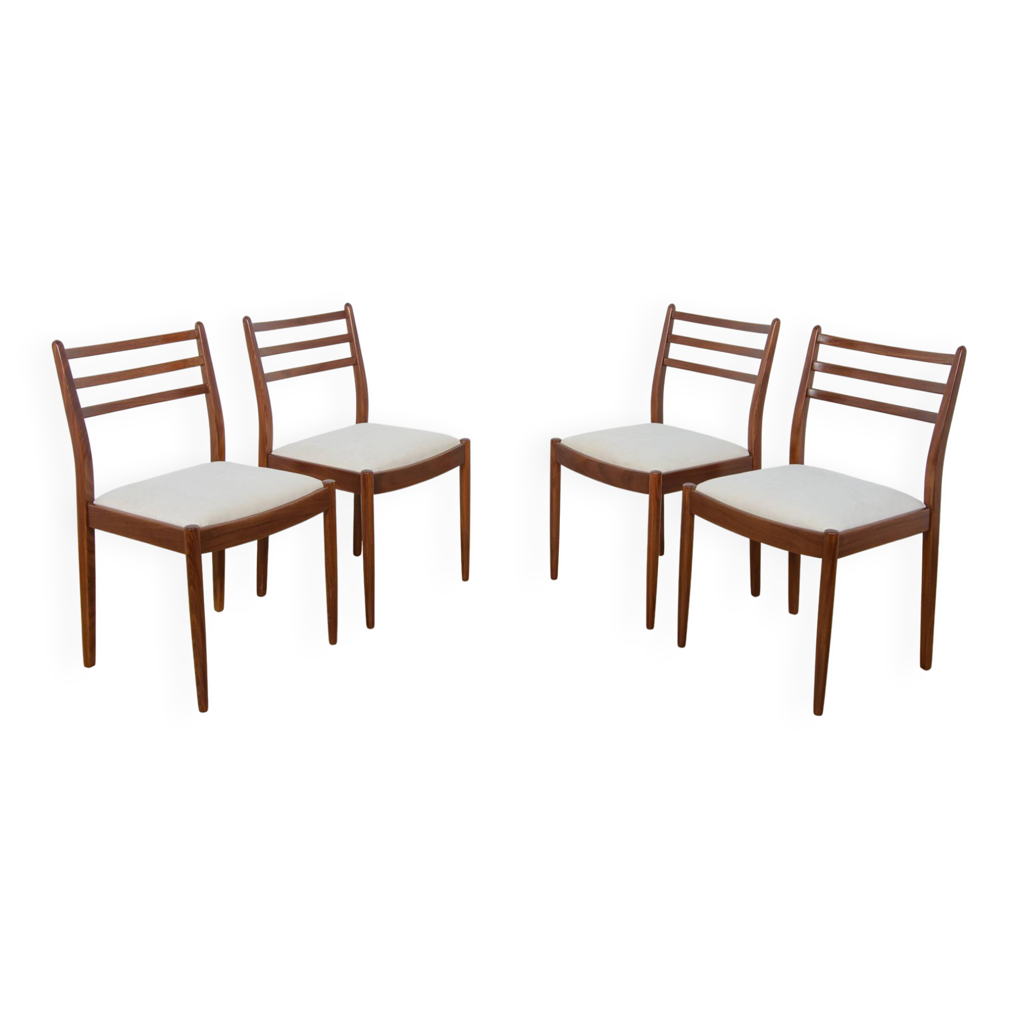 Mid-Century Teak Dining Chairs by Victor Wilkins for G-Plan, 1960s.