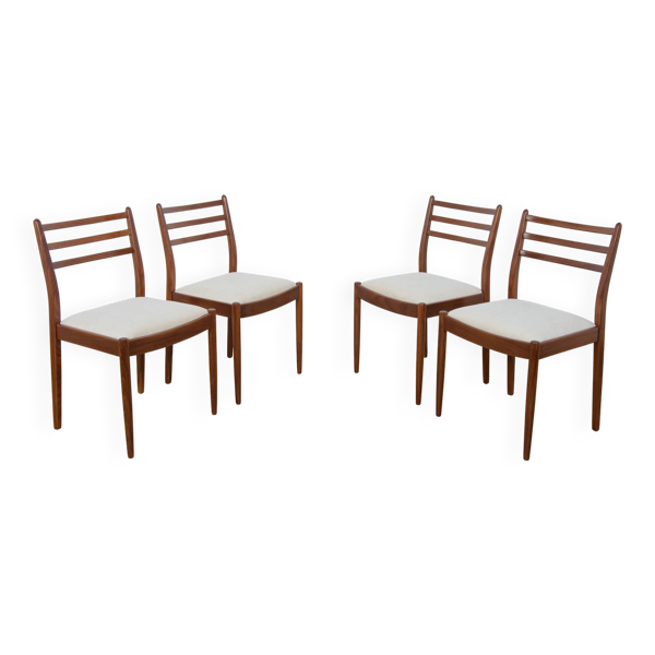 Chaises de salle à manger en teck du milieu du siècle par Victor Wilkins pour G-Plan, années 1960.