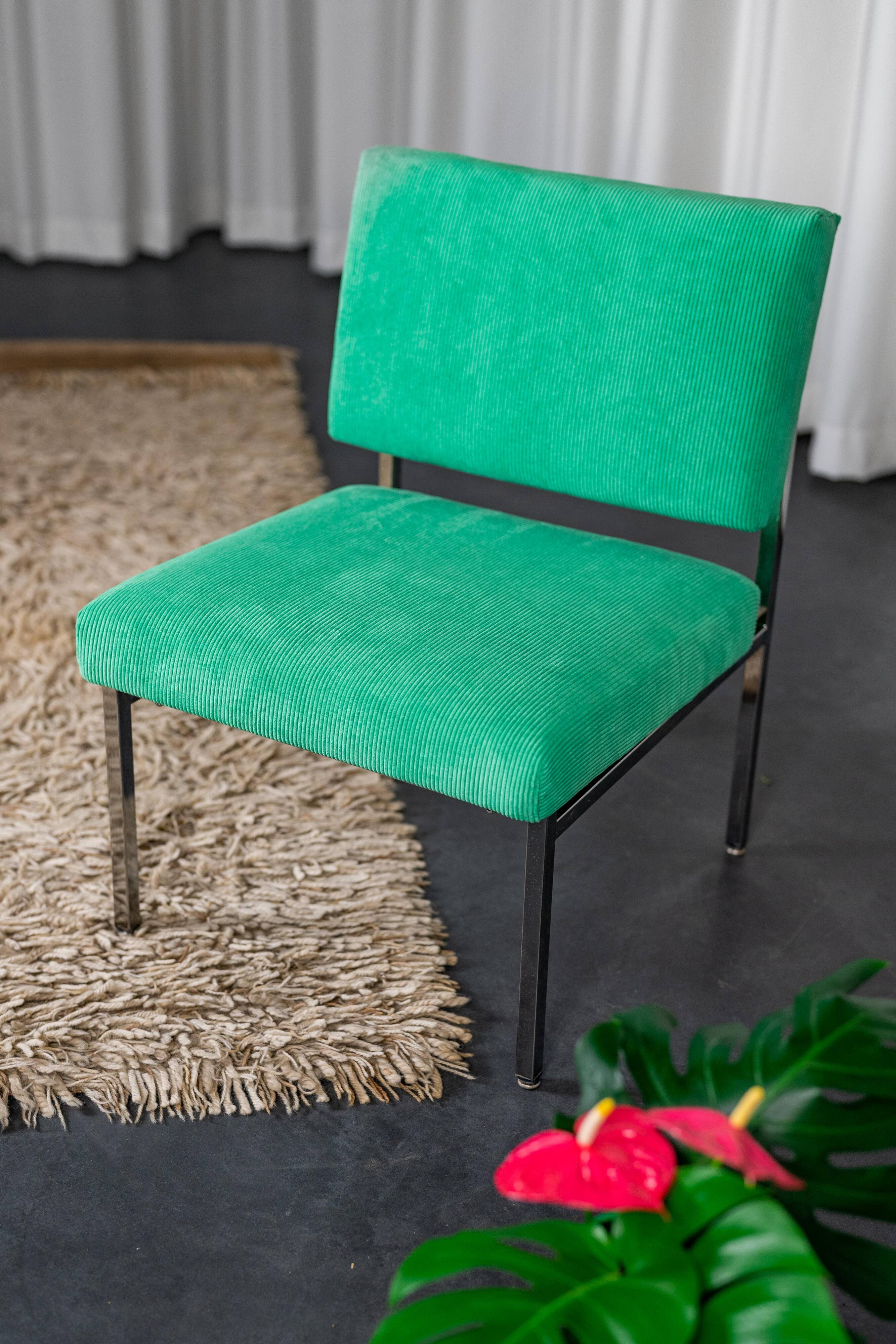 Seventies corduroy armchair