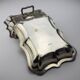 Antique silver-plated serving dish from Sheffield, early 20th century, England.